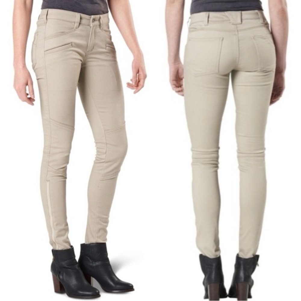 5.11 Tactical Khaki Tan Wyldcat Utility Ankle Pants Sz 8 Workwear Outdoors Hike
